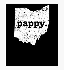 Pappy Ohio Super Grandpa Photographic Print