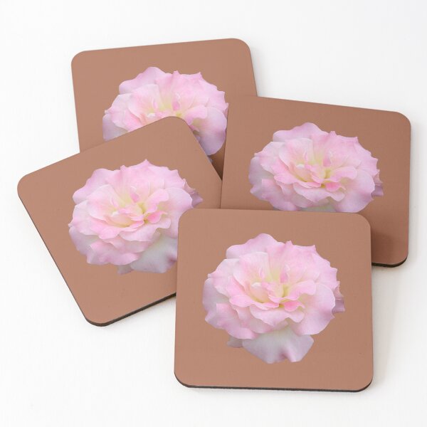 Item preview, Pale Pink Rose on Brown designed and sold by STHogan2.