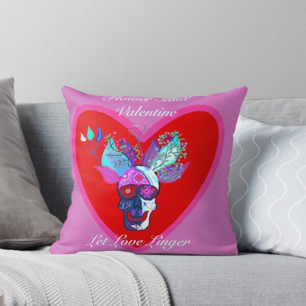 Item preview, Flower Skull Valentine  designed and sold by Gatorbrain.