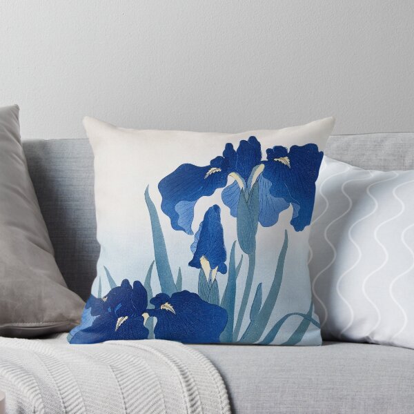 Item preview, Ohara Koso Vintage Iris Flowers designed and sold by Sarah A McMahon.