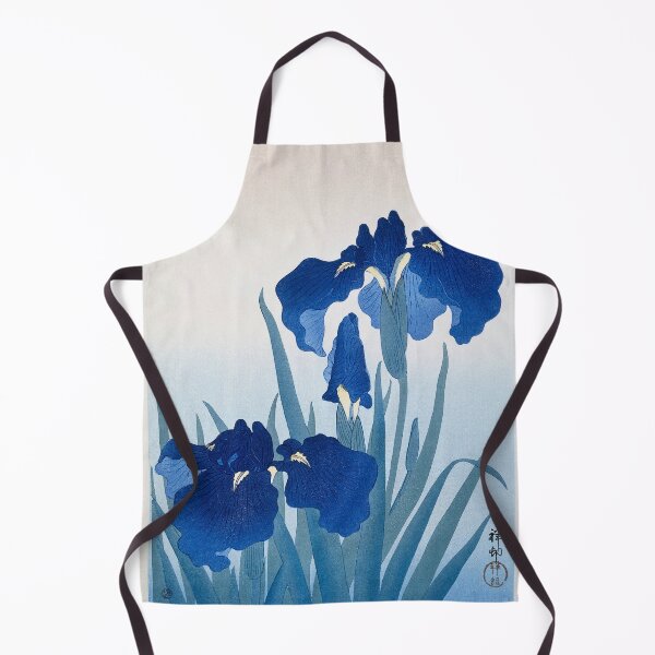 Item preview, Ohara Koso Vintage Iris Flowers designed and sold by Sarah A McMahon.