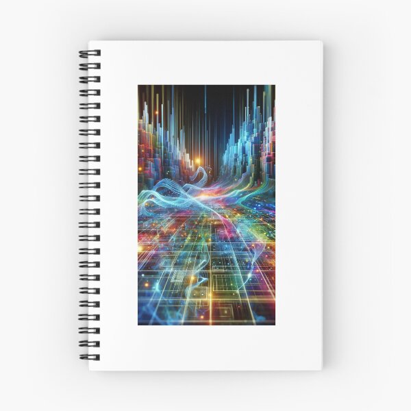 Item preview, Vibrant Data Symphony designed and sold by DreamAlongArt.