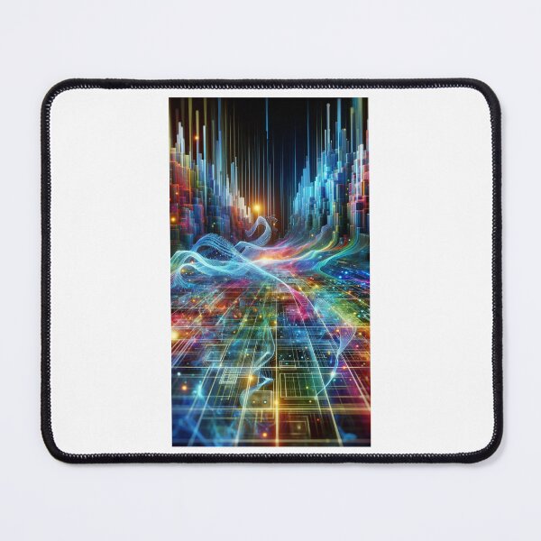 Item preview, Vibrant Data Symphony designed and sold by DreamAlongArt.