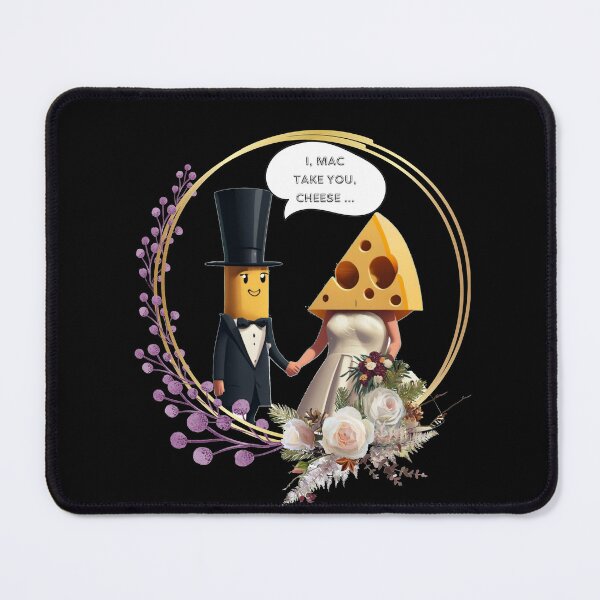 Item preview, Nuptial Noodles - Funny Mac and Cheese Wedding designed and sold by Kashear.
