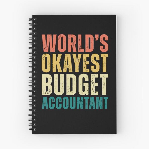 Item preview, Retro Worlds Okayest Budget Accountant designed and sold by kamrankhan.