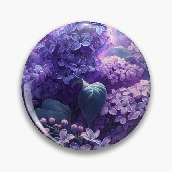 Item preview, Starry Lilac Night - Floral Art designed and sold by mymagicstoreus.