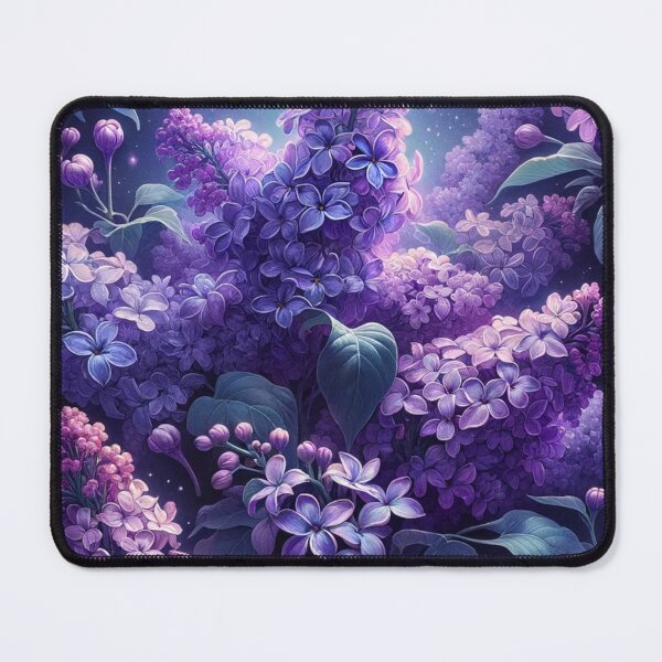 Item preview, Starry Lilac Night - Floral Art designed and sold by mymagicstoreus.