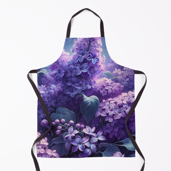 Item preview, Starry Lilac Night - Floral Art designed and sold by mymagicstoreus.