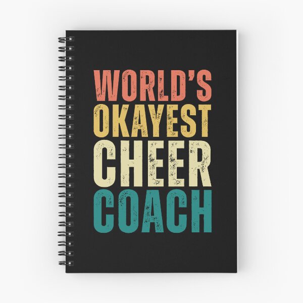 Item preview, Retro Worlds Okayest Cheer Coach designed and sold by kamrankhan.