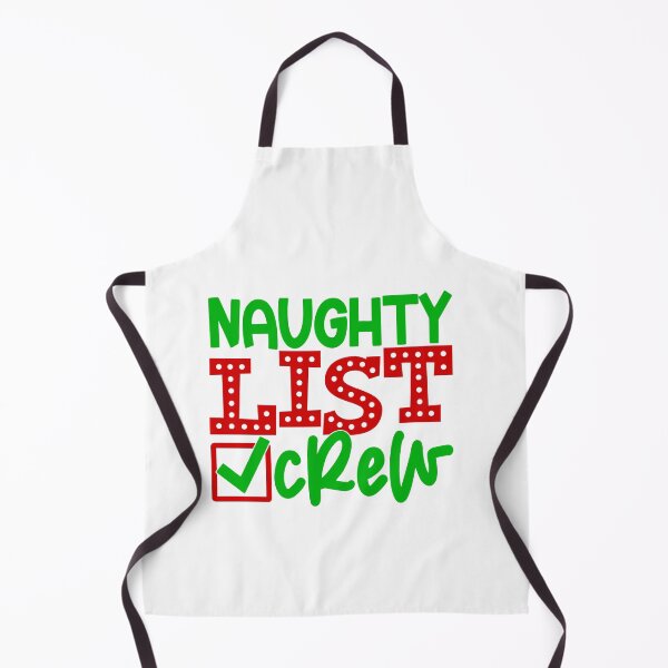 Item preview, Naughty list crew check mark designed and sold by Magico Paco.