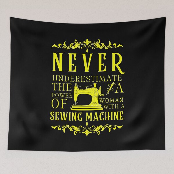 Item preview, Never Underestimate The Power Sewing Machine  designed and sold by Wiss2Arts.