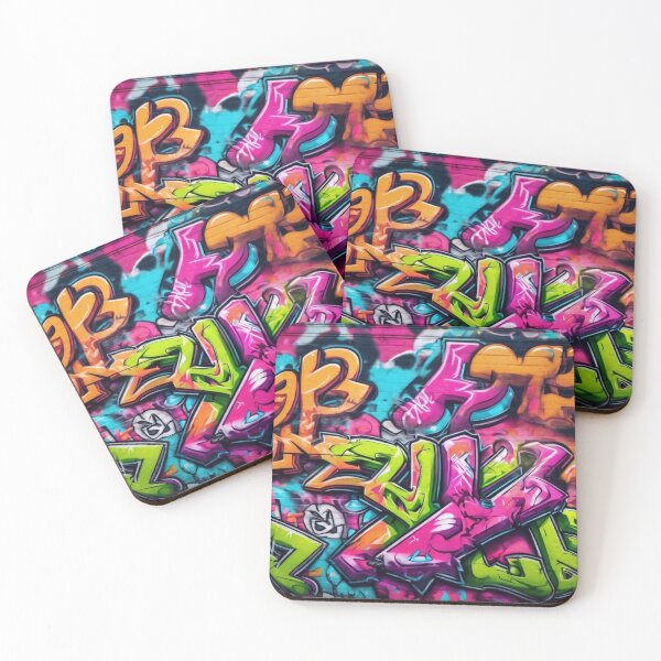 Item preview, Cool Neon Graffiti Art Pattern designed and sold by TheArtOfPat.