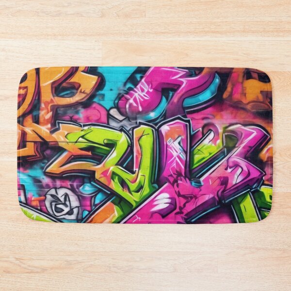 Item preview, Cool Neon Graffiti Art Pattern designed and sold by TheArtOfPat.