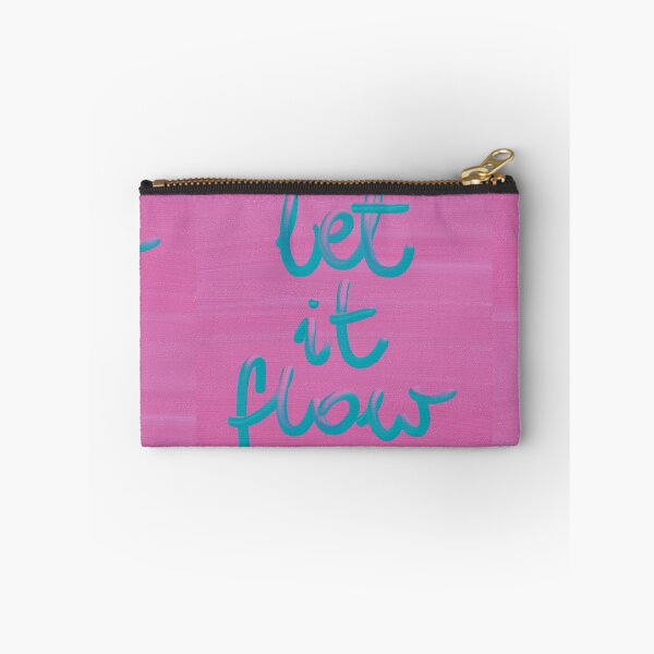 Item preview, LET IT FLOW word art print designed and sold by nataliavandalia.