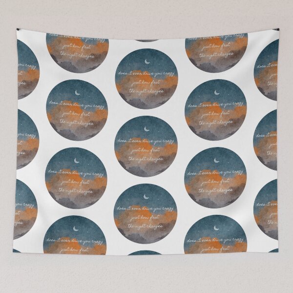 Item preview, Does It Ever Drive You Crazy Just How Fast The Night Changes - One Direction designed and sold by CanyonMoonArt.