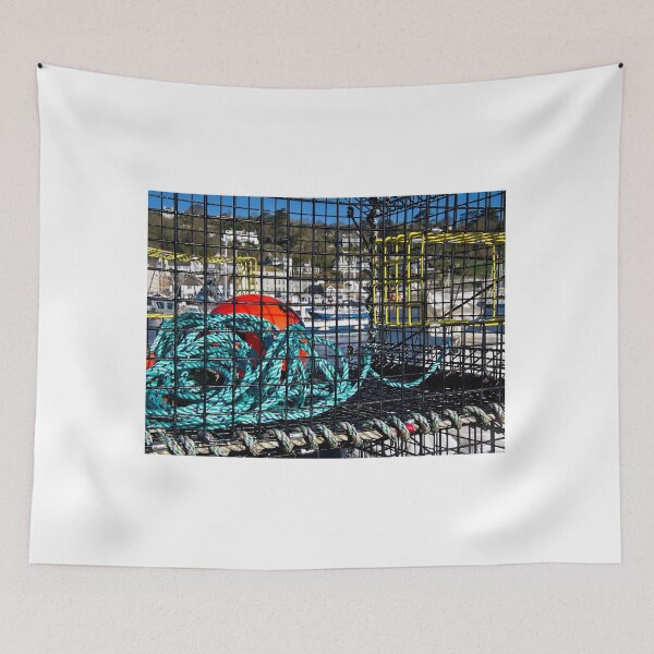 Item preview, Fishing Gear At Lyme Regis Harbour 2 designed and sold by Dorset Girl.