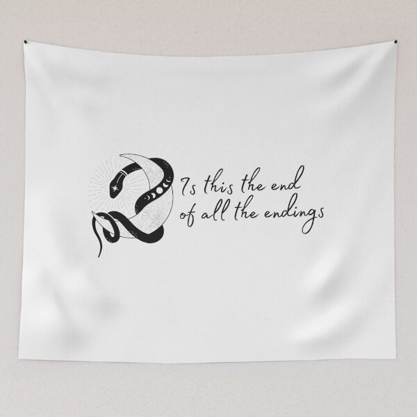 Item preview, King of My Heart Lyrics - End of All the Endings designed and sold by Samantha Kelly.