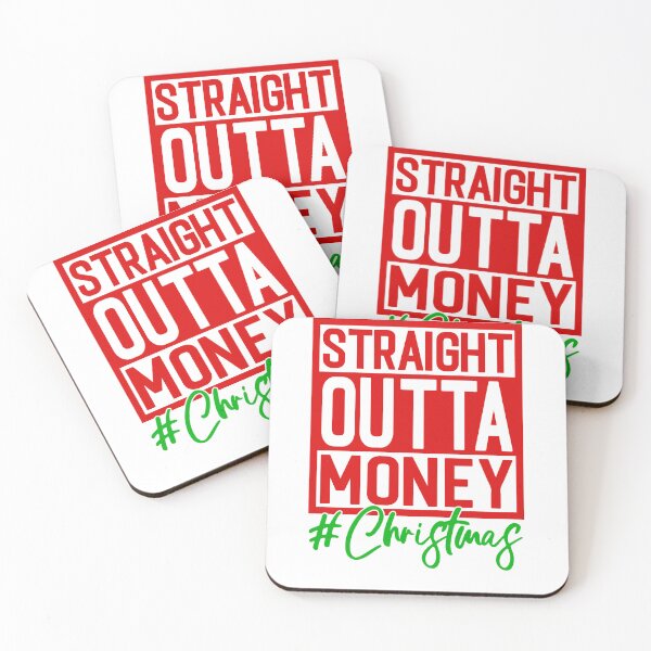 Item preview, Straight Outta Money Christmas designed and sold by Magico Paco.