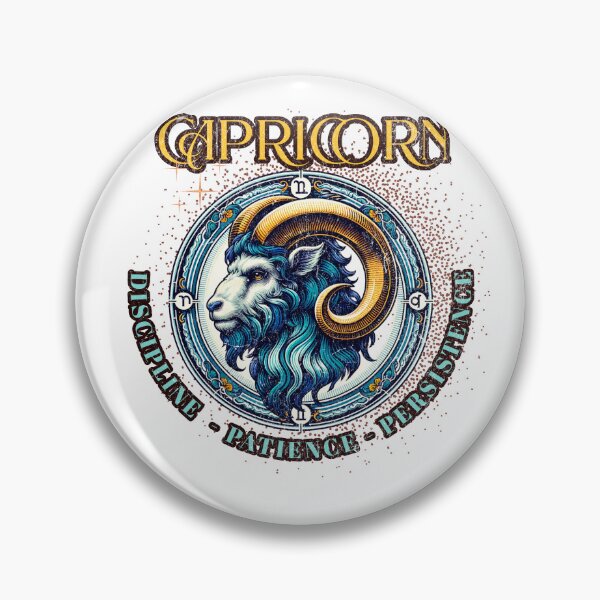 Item preview, Capricorn Horoscope : Discipline, Patience & Persistence designed and sold by AnalajiaDesigns.