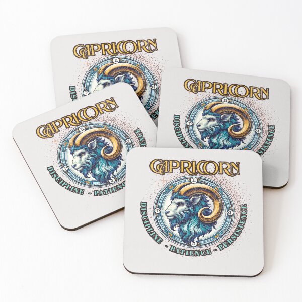 Item preview, Capricorn Horoscope : Discipline, Patience & Persistence designed and sold by AnalajiaDesigns.