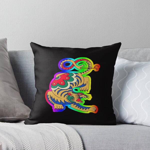Item preview, psychedelic tiger designed and sold by Ratatatts.