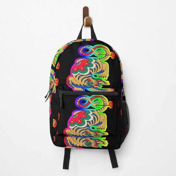 Item preview, psychedelic tiger designed and sold by Ratatatts.