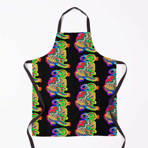 Item preview, psychedelic tiger designed and sold by Ratatatts.