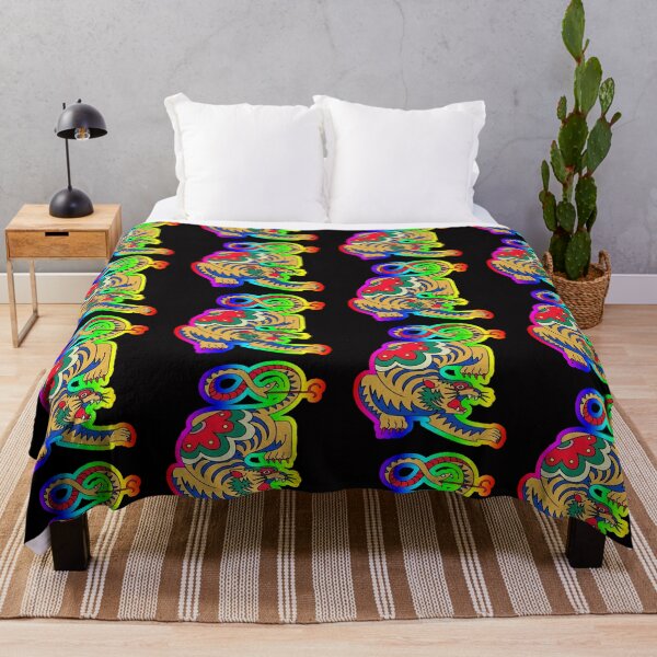 Item preview, psychedelic tiger designed and sold by Ratatatts.