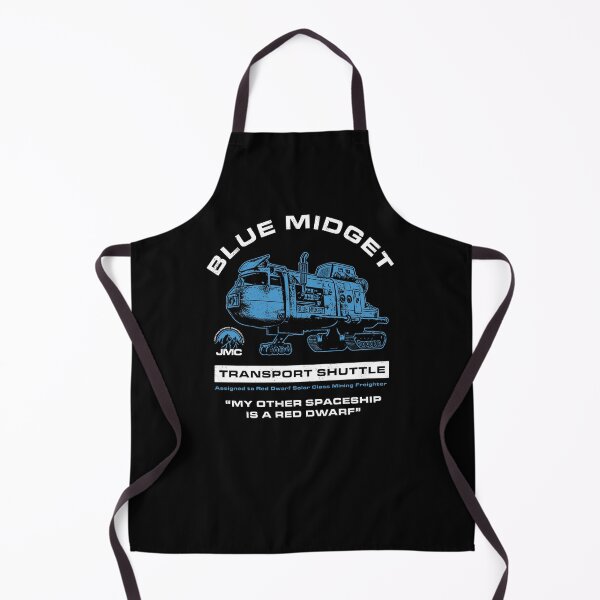 Item preview, Blue Midget Shuttle Red Dwarf designed and sold by Darmoks-Geeks.