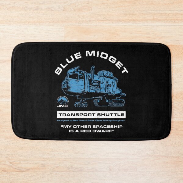 Item preview, Blue Midget Shuttle Red Dwarf designed and sold by Darmoks-Geeks.