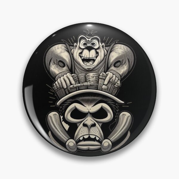 Item preview, excited gorilla designed and sold by LP-agent.