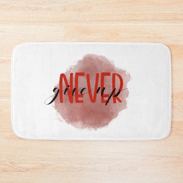 Item preview, Never Give Up Watercolor designed and sold by JasmineSamuel.