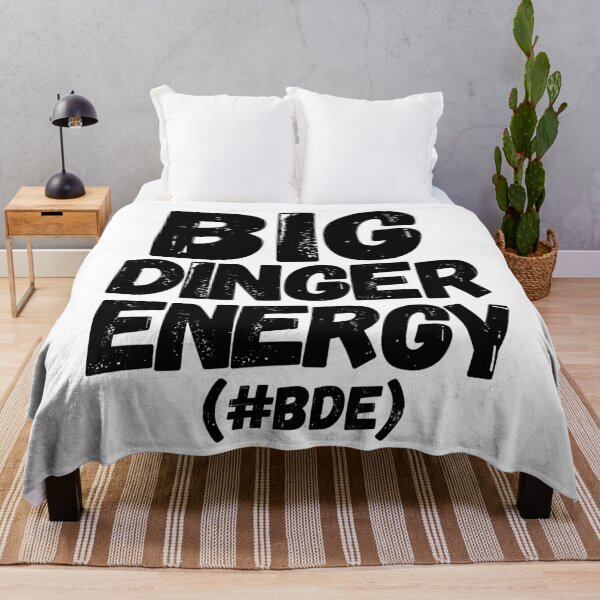 Item preview, Big Dinger Energy T-Shirt & Sweatshirt, Bold Statement Tee, Baseball Fan Shirt, Casual Sportswear, Unisex Graphic Tee, #BDE Slogan Top, designed and sold by RiffRaffGraffix.