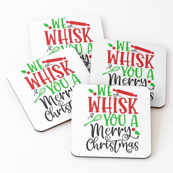 Item preview, We Whisk You a Merry Christmas designed and sold by Magico Paco.