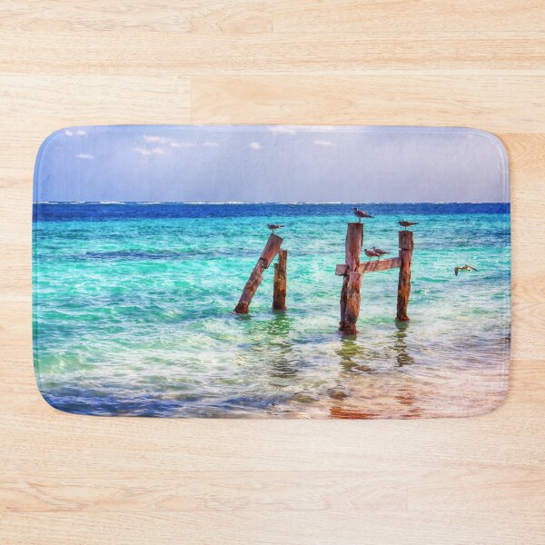 Item preview, Caribbean seascape in Puerto Morelos, Mexico designed and sold by Travelways.