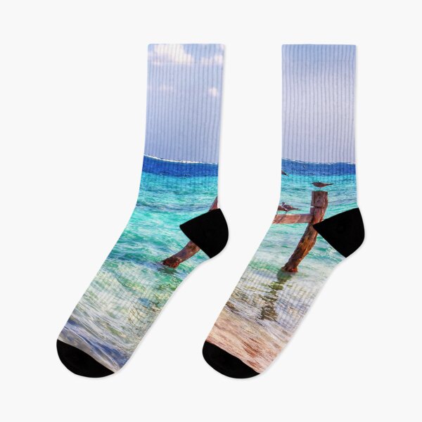 Item preview, Caribbean seascape in Puerto Morelos, Mexico designed and sold by Travelways.