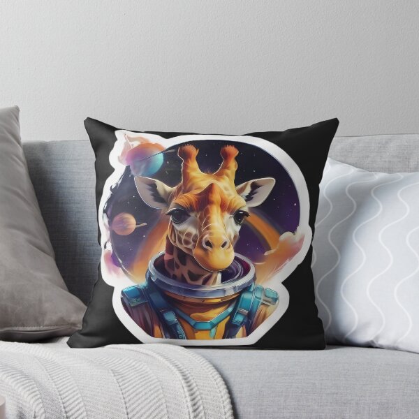 Item preview, An astronaut giraffe with planets designed and sold by joshthang.
