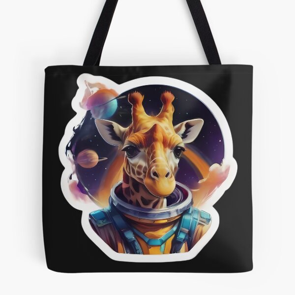 Item preview, An astronaut giraffe with planets designed and sold by joshthang.