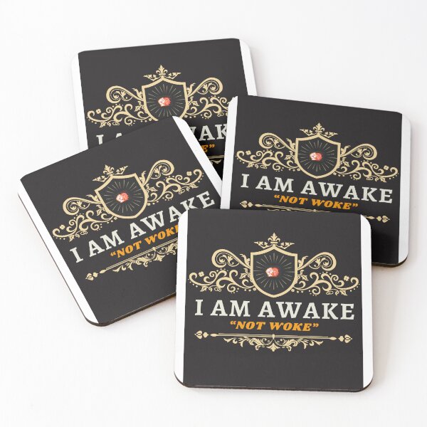 Item preview, I AM AWAKE - NOT WOKE designed and sold by AJ Inapi Merch.