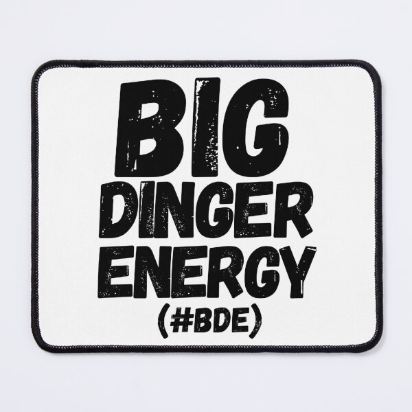 Item preview, Big Dinger Energy T-Shirt & Sweatshirt, Bold Statement Tee, Baseball Fan Shirt, Casual Sportswear, Unisex Graphic Tee, #BDE Slogan Top, designed and sold by RiffRaffGraffix.