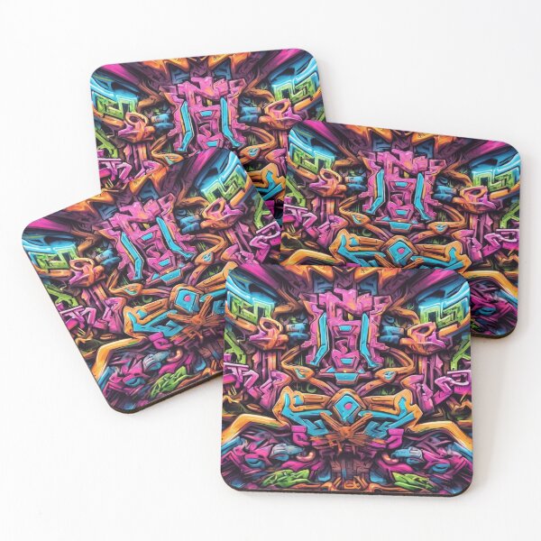 Item preview, Cool Neon Graffiti Art Pattern designed and sold by TheArtOfPat.