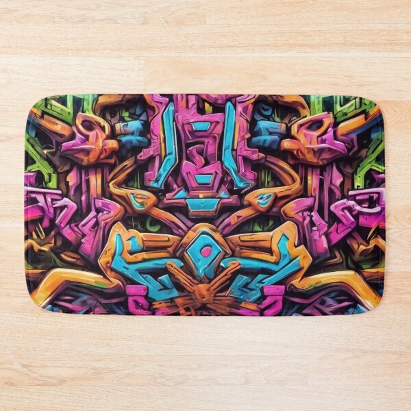 Item preview, Cool Neon Graffiti Art Pattern designed and sold by TheArtOfPat.