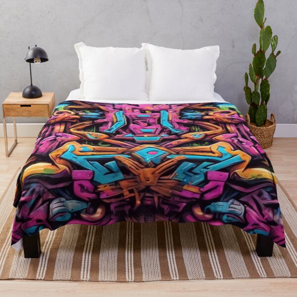 Item preview, Cool Neon Graffiti Art Pattern designed and sold by TheArtOfPat.