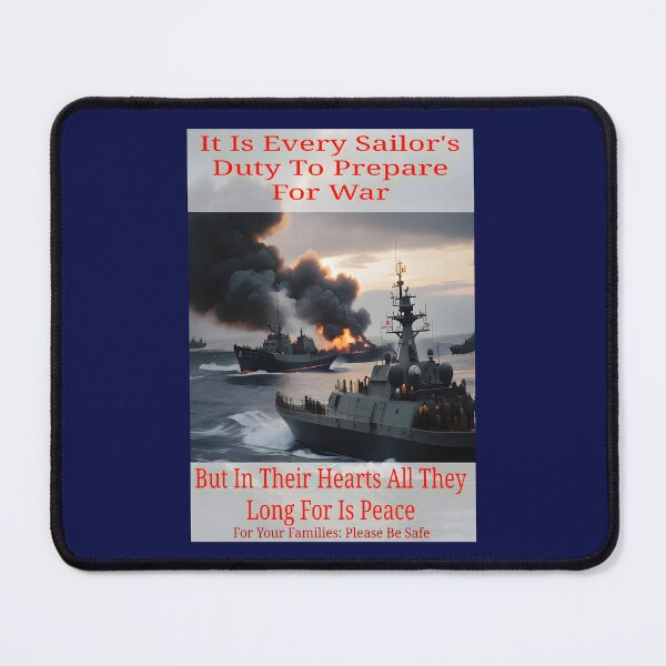 Item preview, Sailor's Duty Is To Prepare For War But Long For Peace designed and sold by Hall-O-Gram.