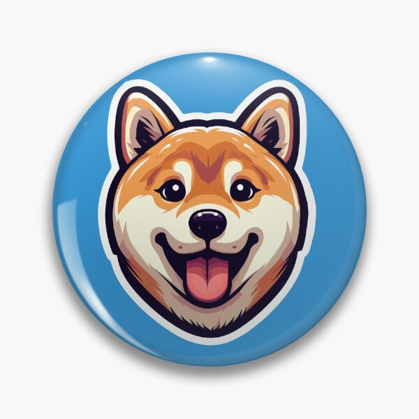 Item preview, Shiba Inu Kawaii Puppy Dog designed and sold by ElegantCat.
