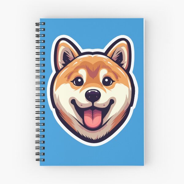 Item preview, Shiba Inu Kawaii Puppy Dog designed and sold by ElegantCat.