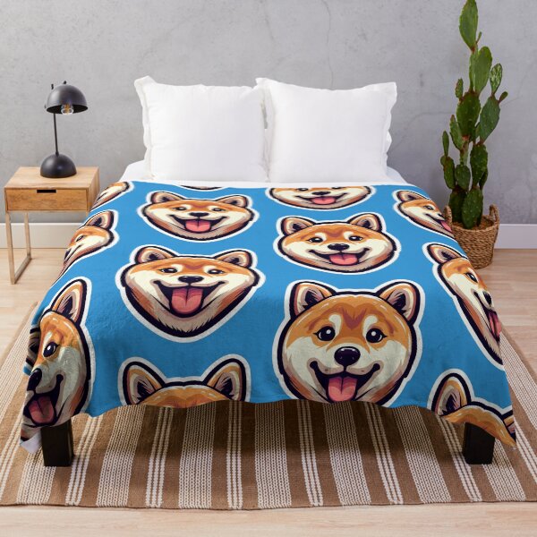 Item preview, Shiba Inu Kawaii Puppy Dog designed and sold by ElegantCat.