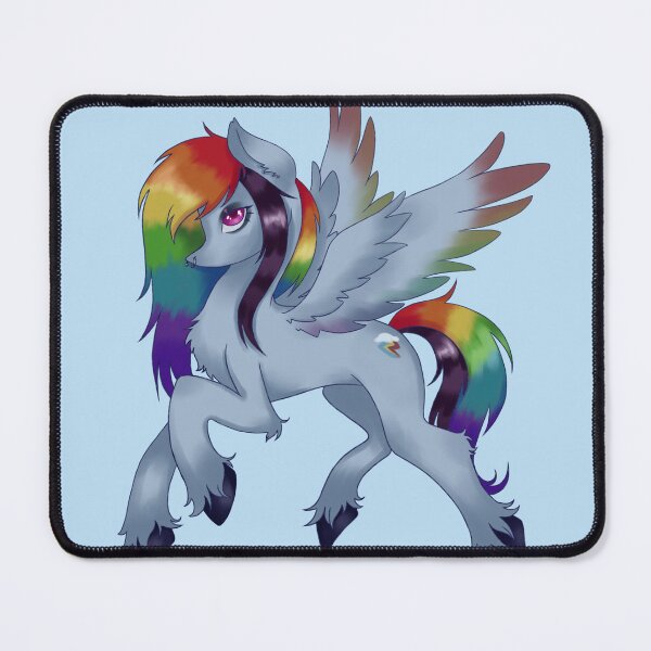 Item preview, (REDEISGN) rainbow dash fanart designed and sold by blueberry-bat.