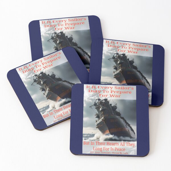 Item preview, Sailor's Duty Is To Prepare For War But Long For Peace designed and sold by Hall-O-Gram.