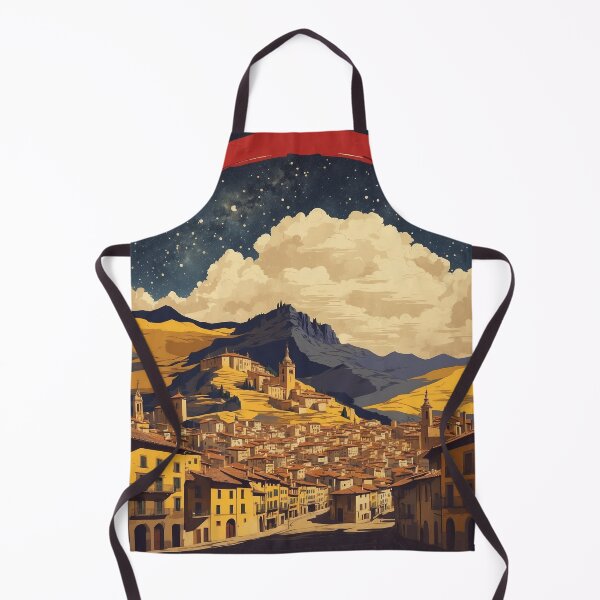 Item preview, Pamplona Spain Starry Night and Moon Tourism Vintage Poster 2 designed and sold by TravelersGems.
